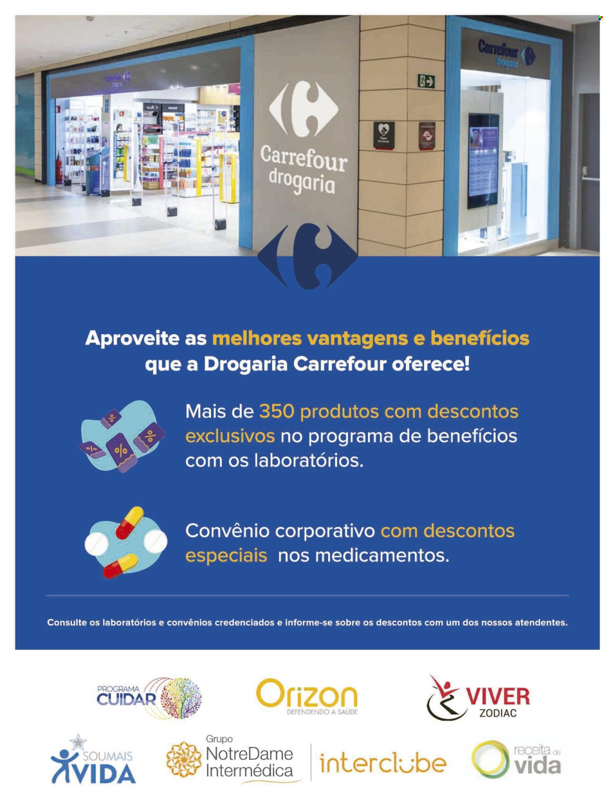Folheto Carrefour Drogaria - 27/09/2024 - 24/10/2024. Página 12