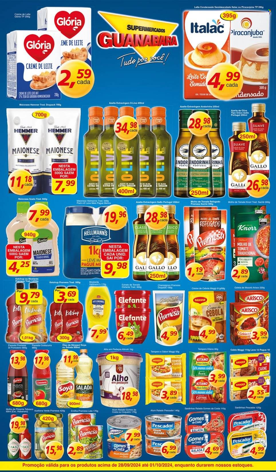 Folheto Supermercados Guanabara - 28/09/2024 - 01/10/2024. Página 7