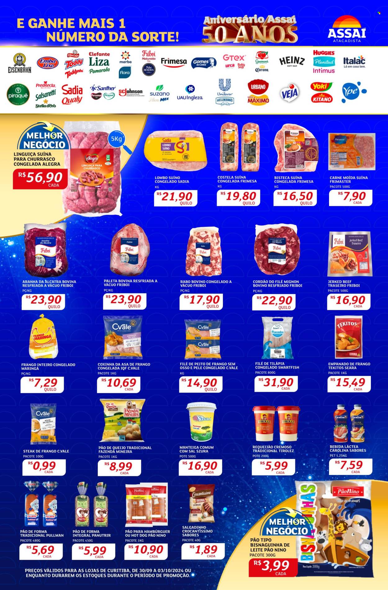 Folheto Assaí Atacadista - 30/09/2024 - 03/10/2024. Página 5
