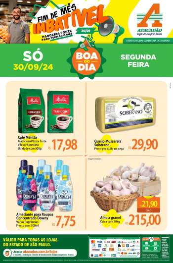 Folheto Atacadão - 30/09/2024 - 30/09/2024.