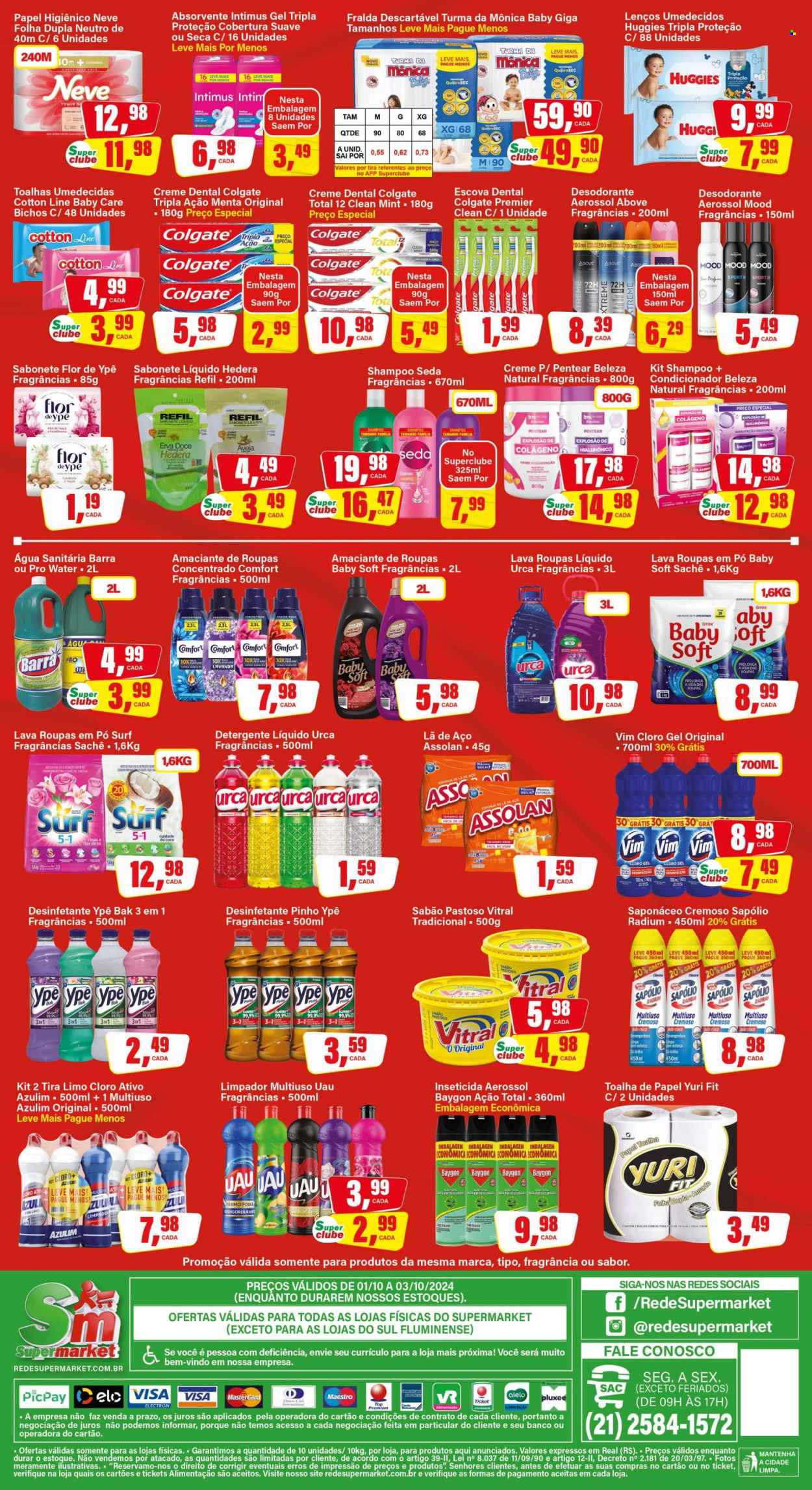 Folheto Rede Supermarket - 01/10/2024 - 03/10/2024. Página 4