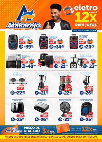 Folheto Atakadão Atakarejo - 29/09/2024 - 12/10/2024.