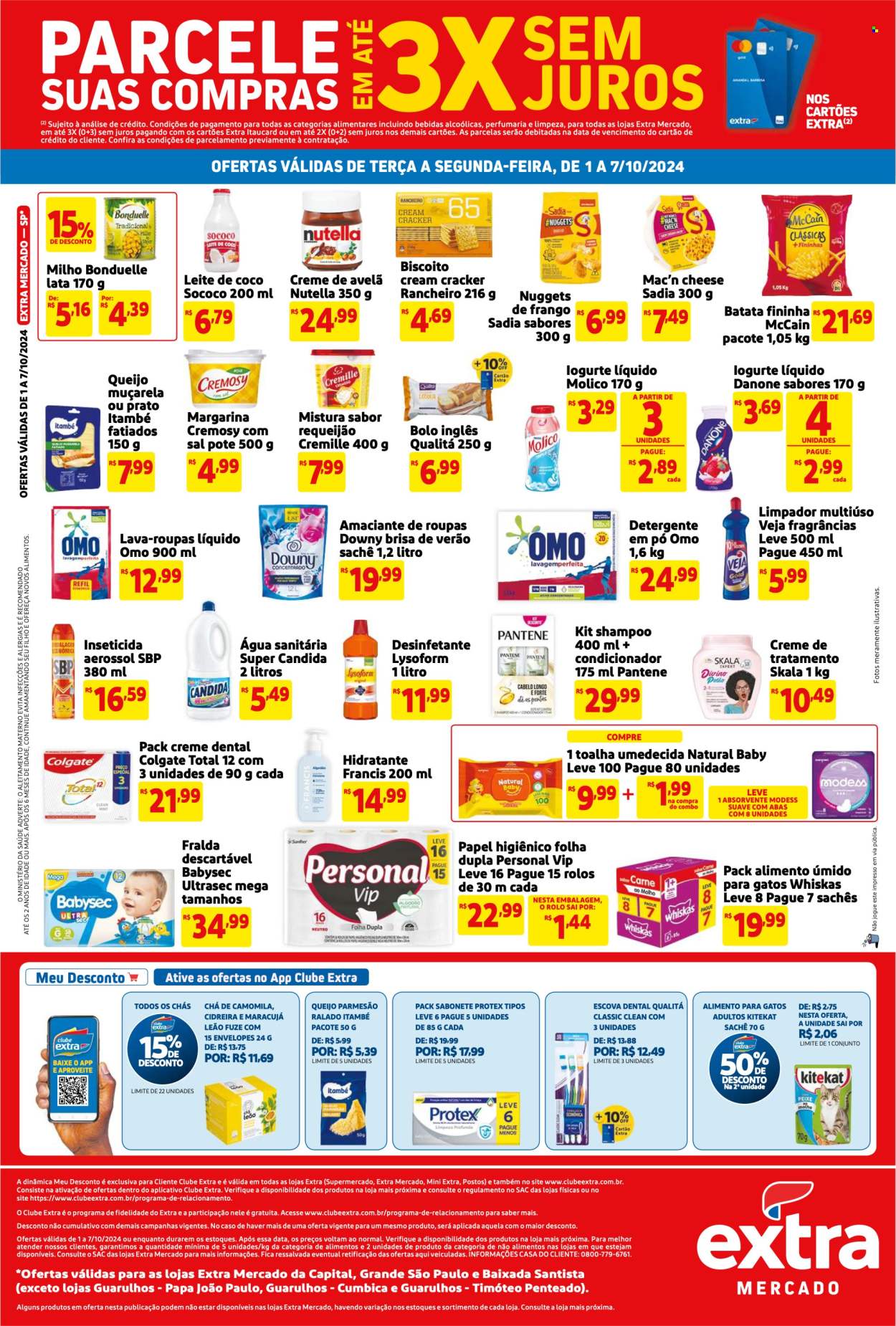 Folheto Mercado Extra - 01/10/2024 - 07/10/2024. Página 2
