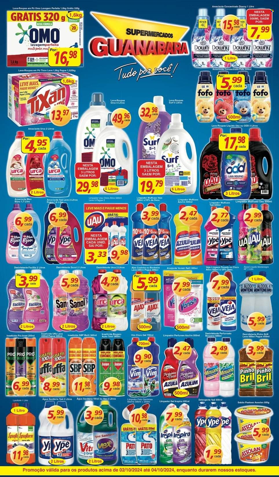 Folheto Supermercados Guanabara - 02/10/2024 - 04/10/2024. Página 6
