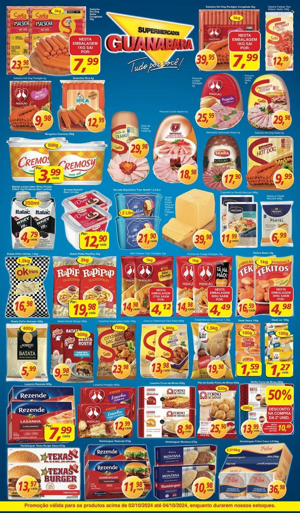 Folheto Supermercados Guanabara - 02/10/2024 - 04/10/2024. Página 8