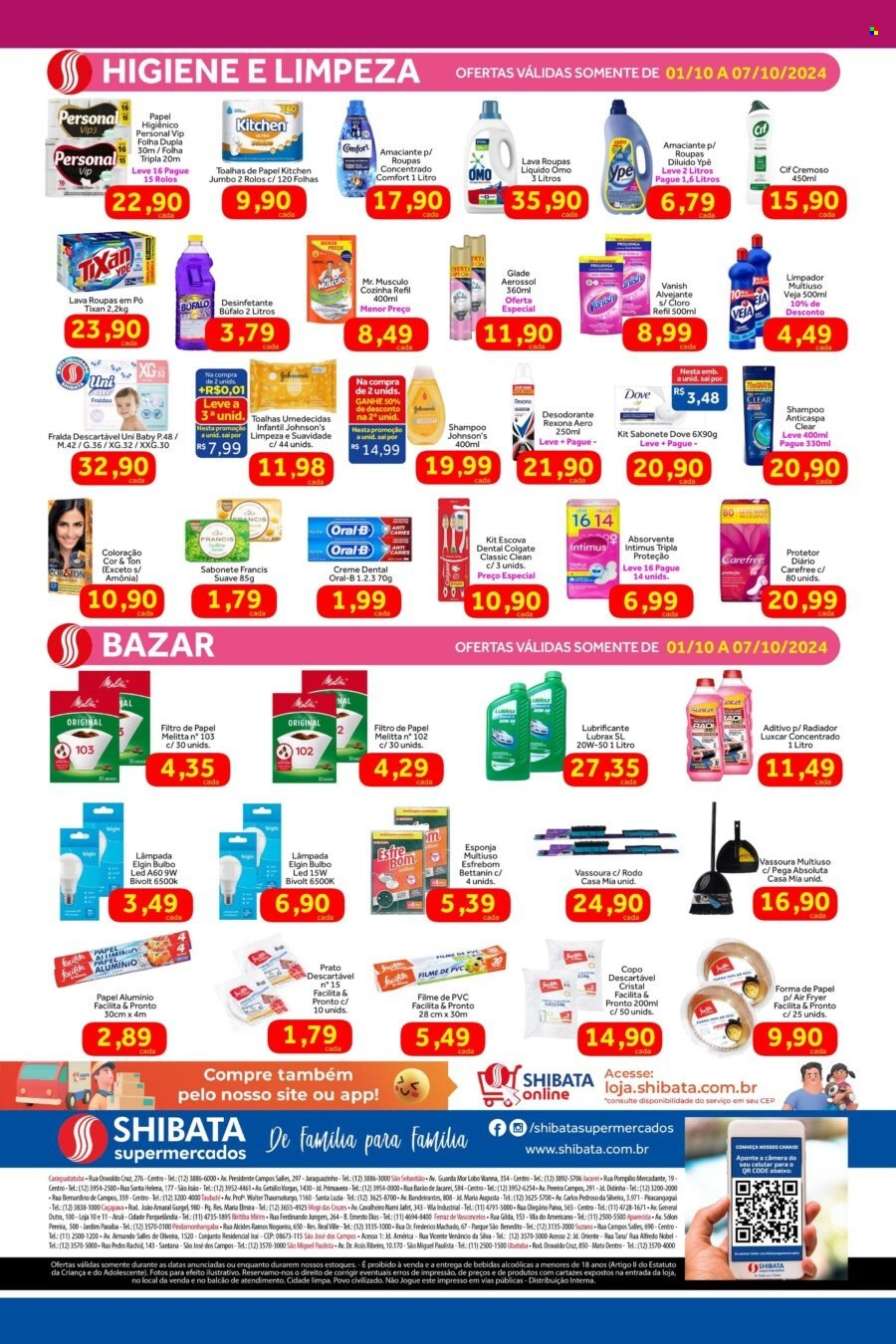 Folheto Shibata Supermercados - 01/10/2024 - 07/10/2024. Página 4
