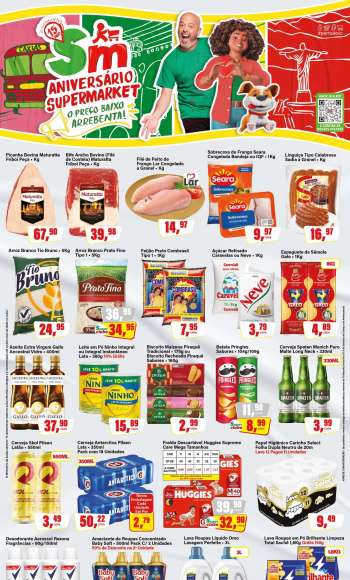 Folheto Rede Supermarket - 04/10/2024 - 07/10/2024.