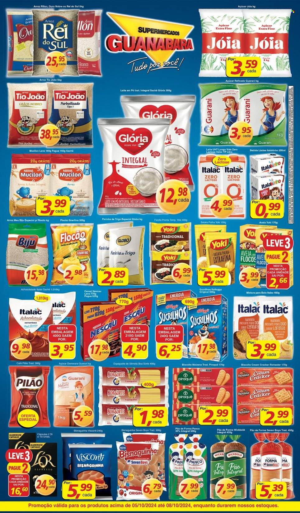 Folheto Supermercados Guanabara - 05/10/2024 - 08/10/2024. Página 11