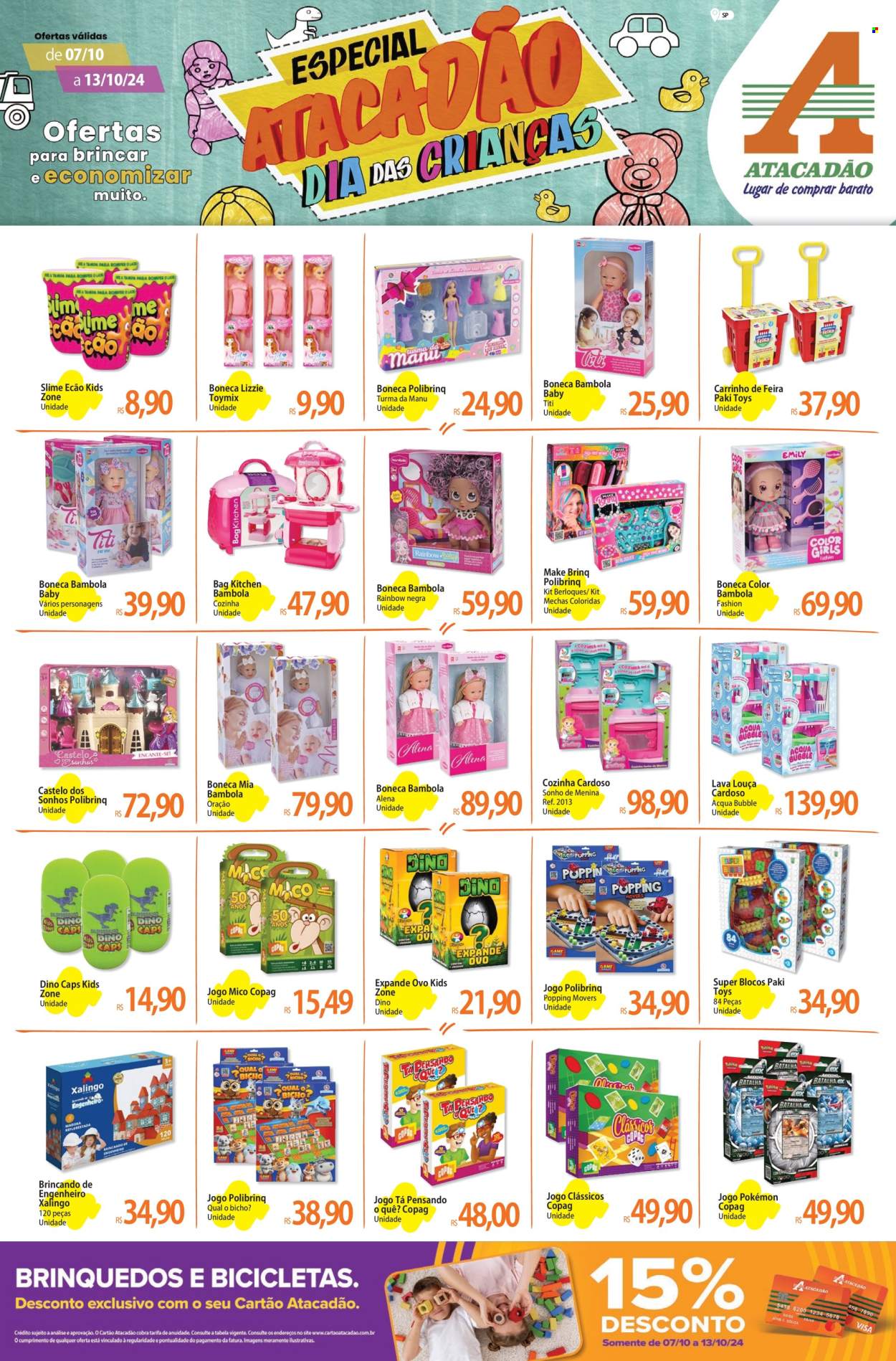 Folheto Atacadão - 07/10/2024 - 13/10/2024. Página 1