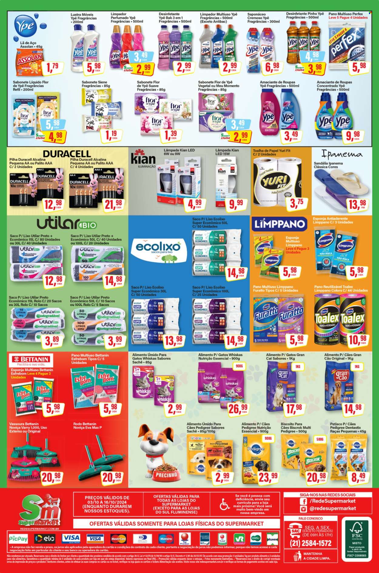 Folheto Rede Supermarket - 03/10/2024 - 16/10/2024. Página 16