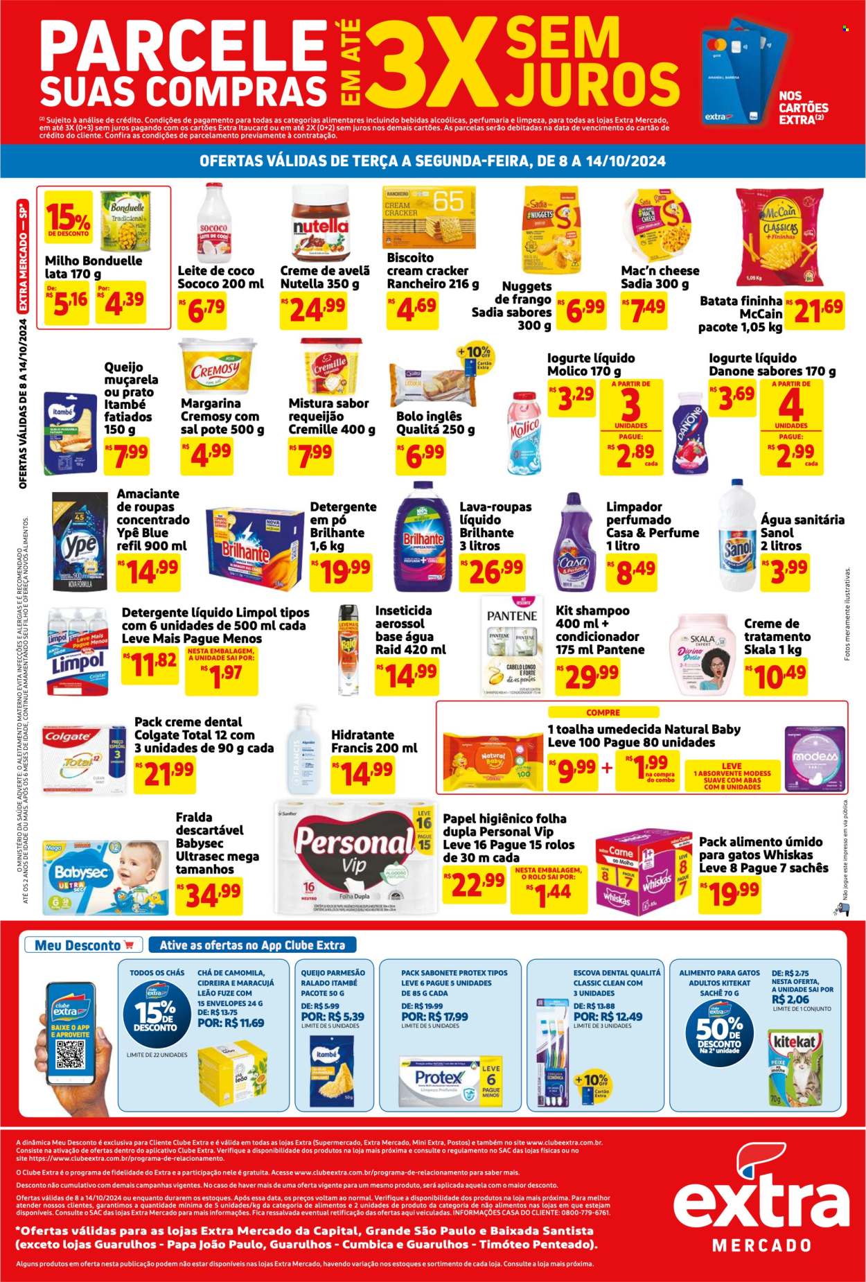 Folheto Mercado Extra - 08/10/2024 - 14/10/2024. Página 2