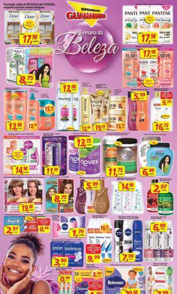 Folheto Supermercados Guanabara - 09/10/2024 - 15/10/2024.