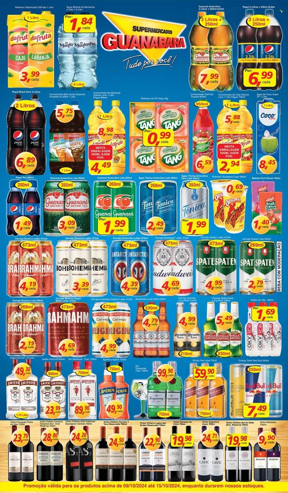 Folheto Supermercados Guanabara - 09/10/2024 - 15/10/2024. Página 10