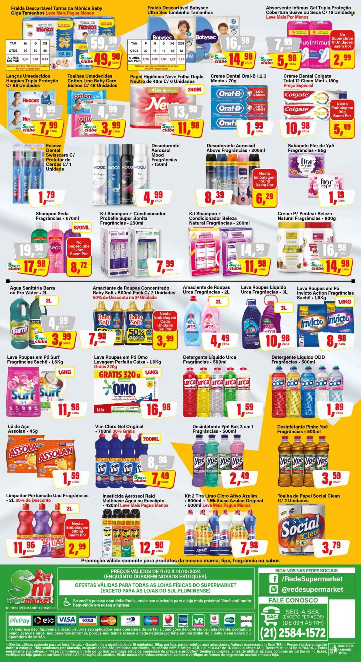 Folheto Rede Supermarket - 11/10/2024 - 14/10/2024. Página 4