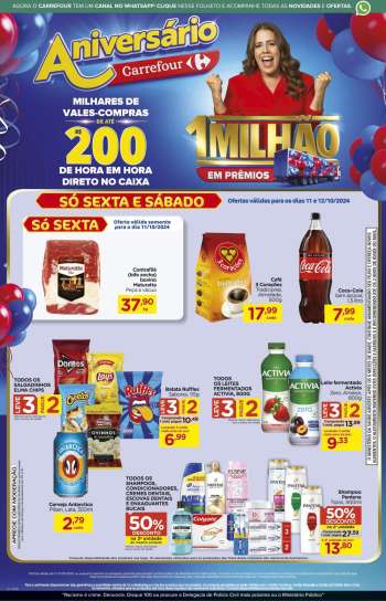 Folheto Carrefour Bairro - 11/10/2024 - 17/10/2024.