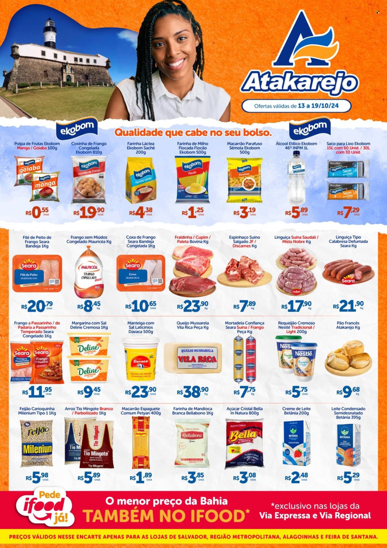 Folheto Atakadão Atakarejo - 13/10/2024 - 19/10/2024. Página 1