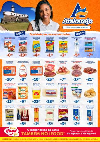 Folheto Atakadão Atakarejo - 13/10/2024 - 19/10/2024.