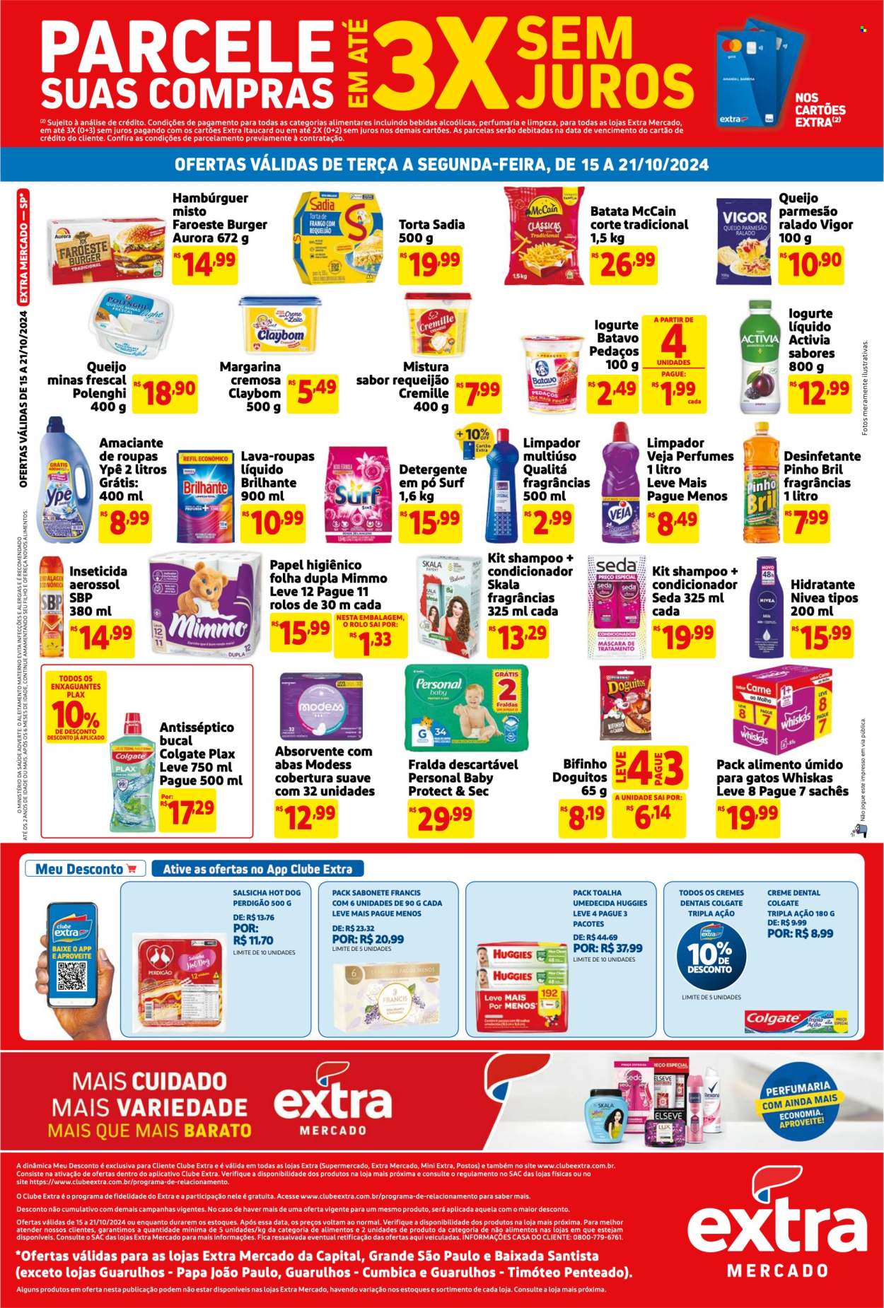 Folheto Mercado Extra - 15/10/2024 - 21/10/2024. Página 2