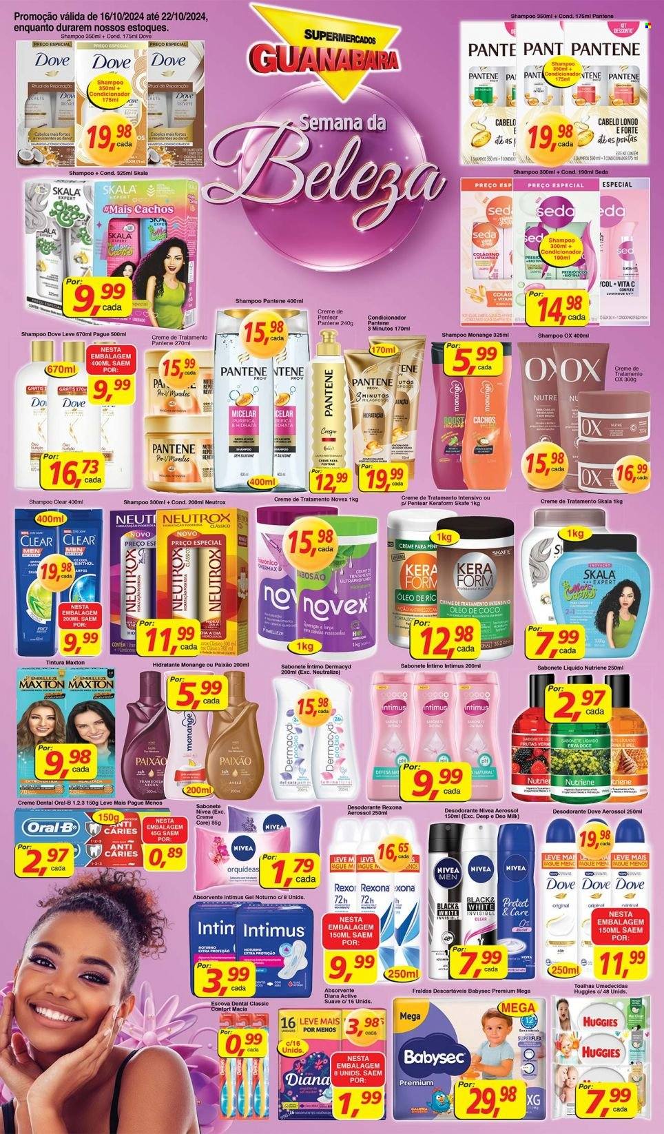 Folheto Supermercados Guanabara - 16/10/2024 - 22/10/2024. Página 1