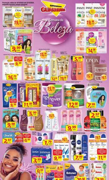 Folheto Supermercados Guanabara - 16/10/2024 - 22/10/2024.