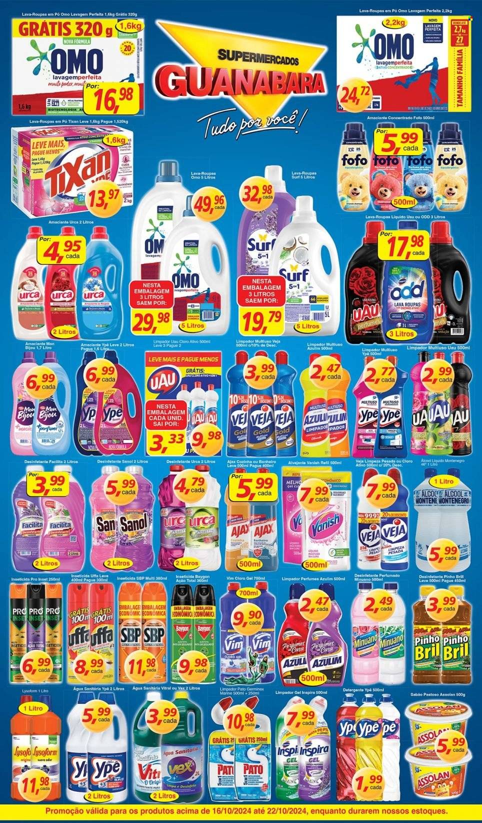 Folheto Supermercados Guanabara - 16/10/2024 - 22/10/2024. Página 6