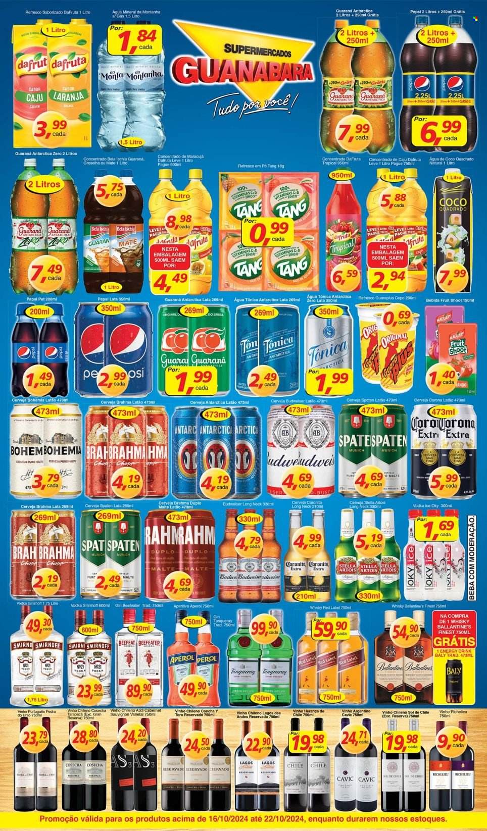 Folheto Supermercados Guanabara - 16/10/2024 - 22/10/2024. Página 10