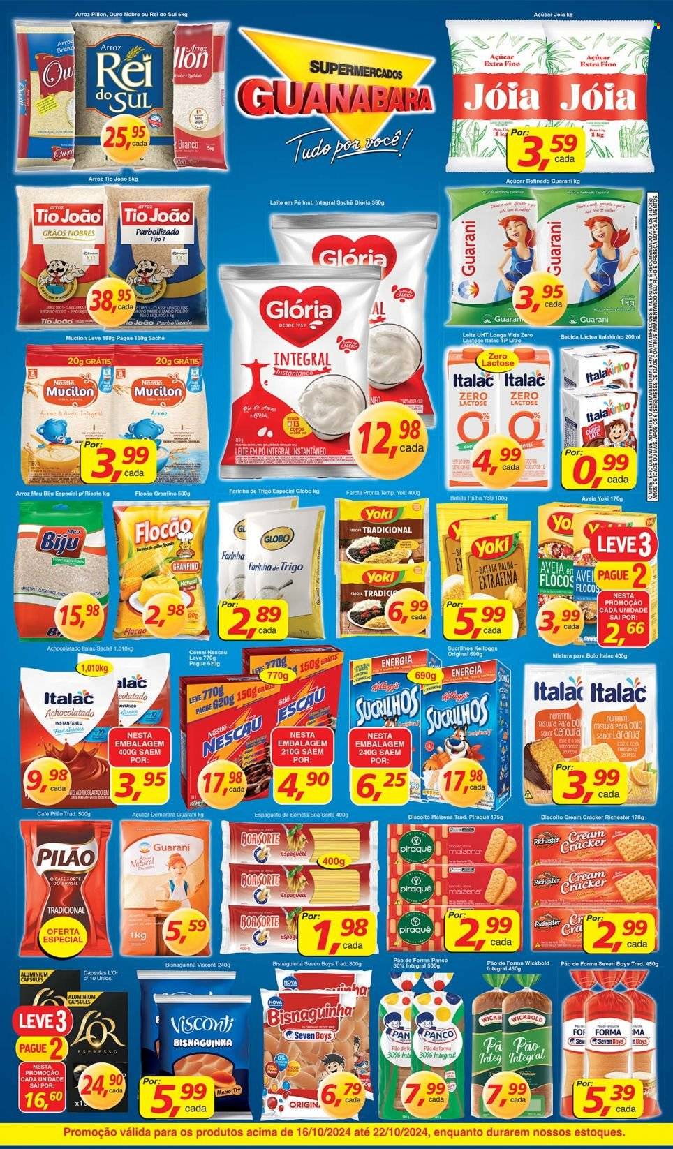 Folheto Supermercados Guanabara - 16/10/2024 - 22/10/2024. Página 11