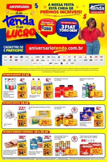 Folheto Tenda Atacado - 17/10/2024 - 20/10/2024.