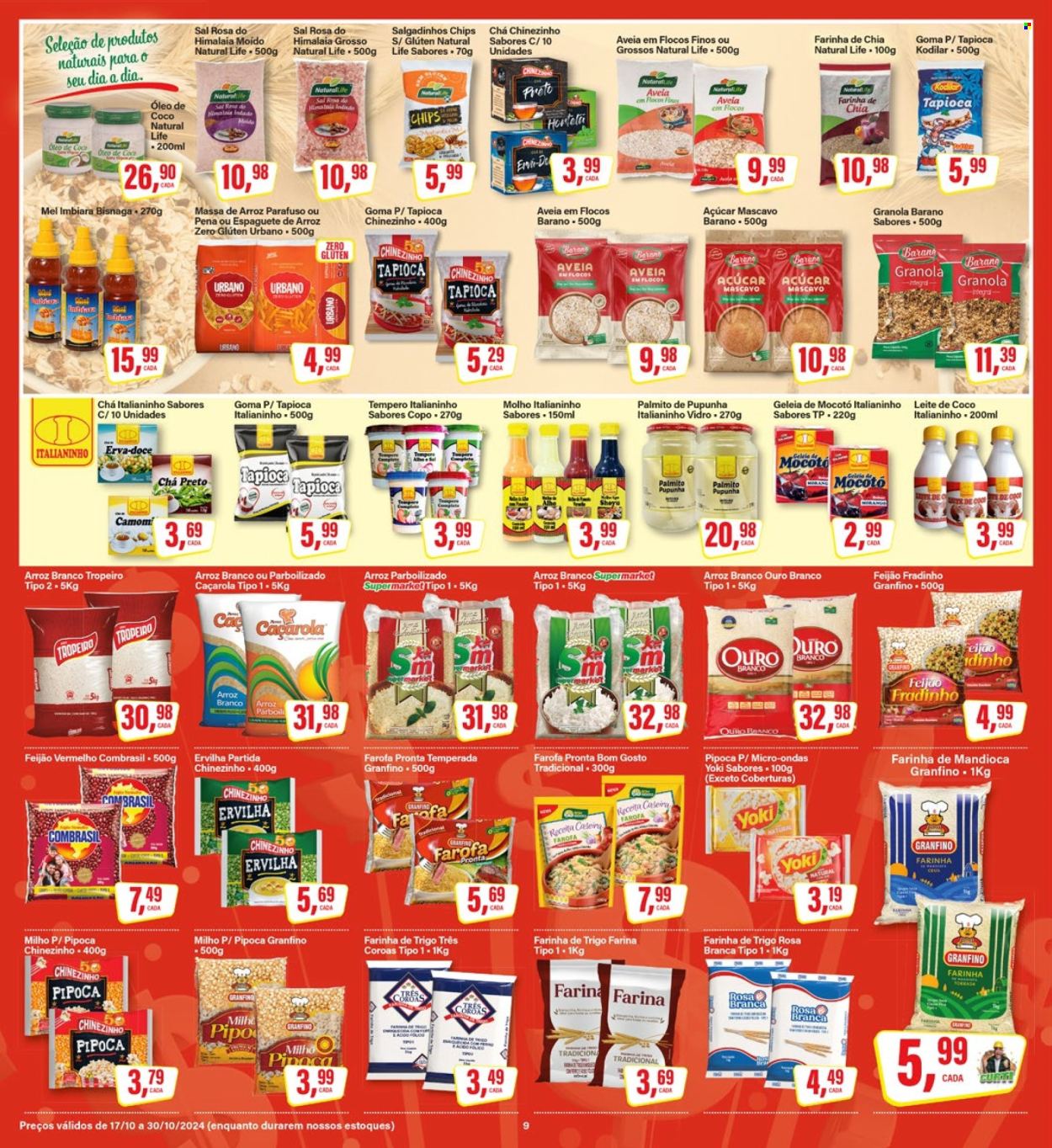 Folheto Rede Supermarket - 17/10/2024 - 30/10/2024. Página 9