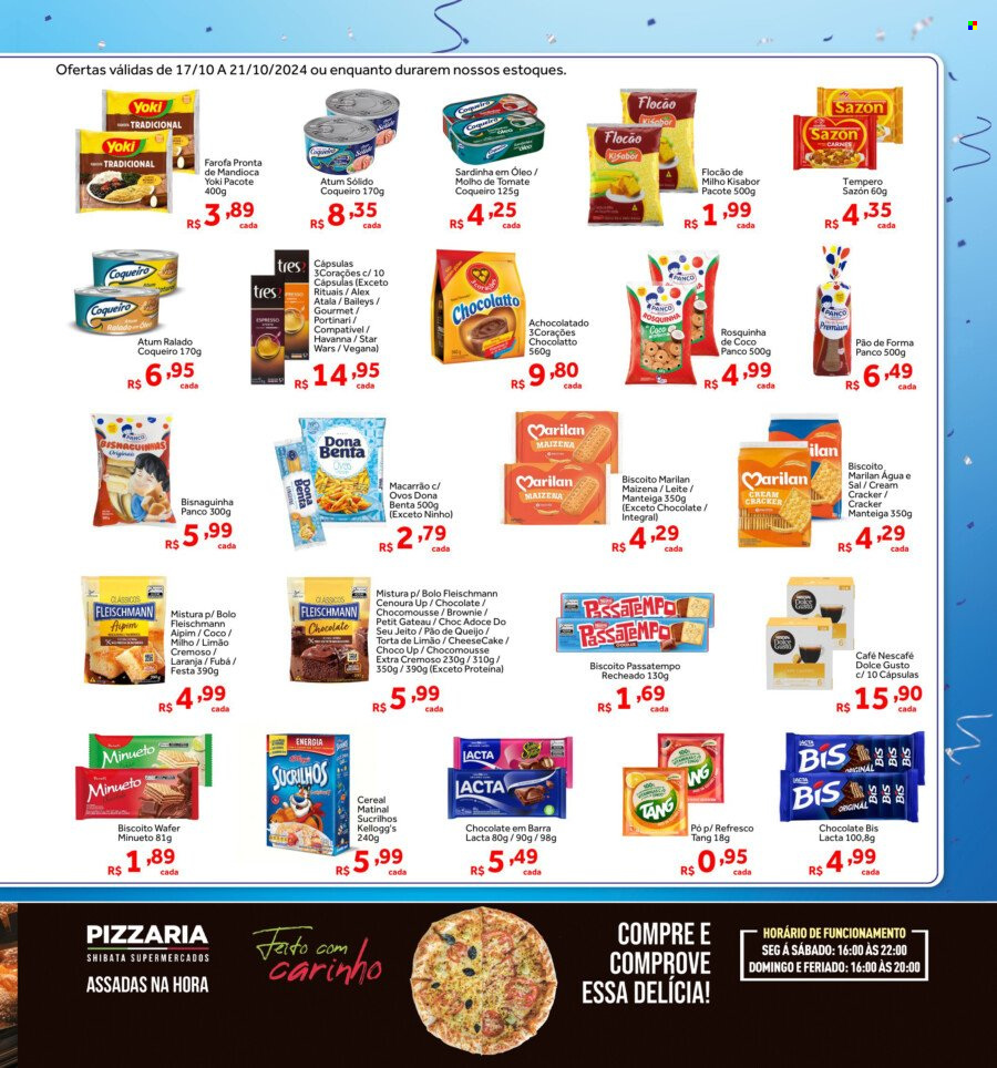 Folheto Shibata Supermercados - 17/10/2024 - 21/10/2024. Página 3