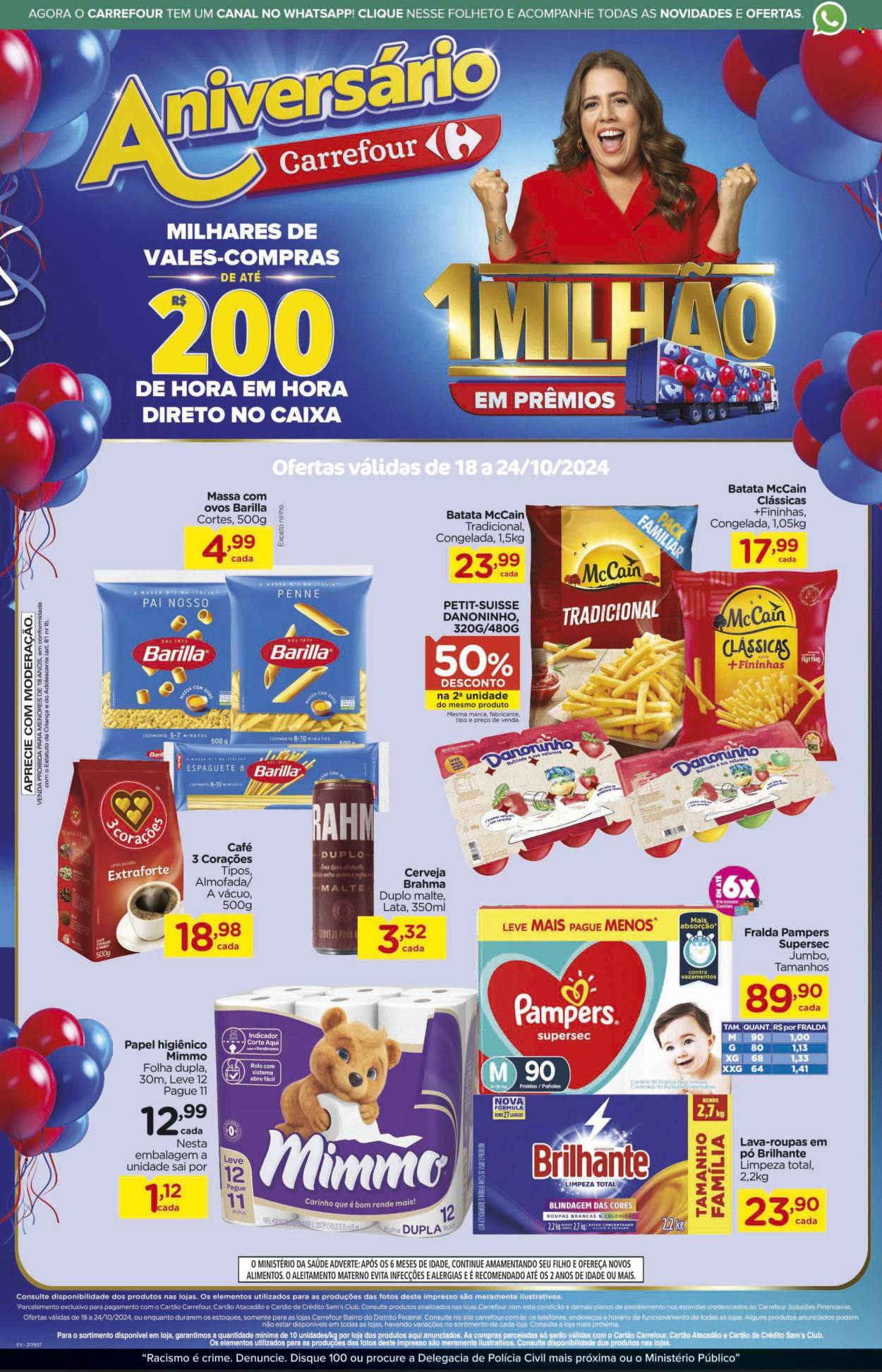 Folheto Carrefour Bairro - 18/10/2024 - 24/10/2024. Página 2