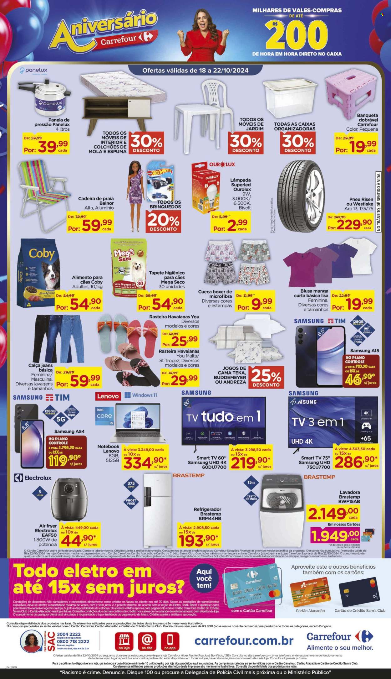 Folheto Carrefour Hiper - 18/10/2024 - 22/10/2024. Página 2