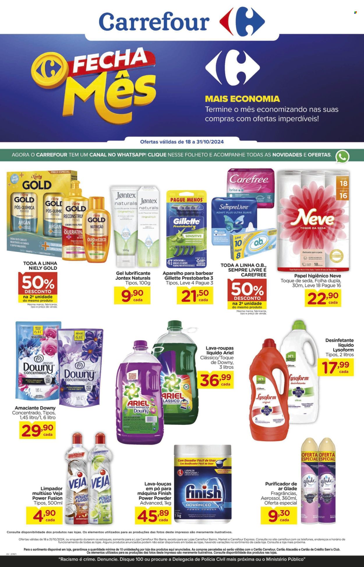 Folheto Carrefour Hiper - 18/10/2024 - 31/10/2024. Página 3