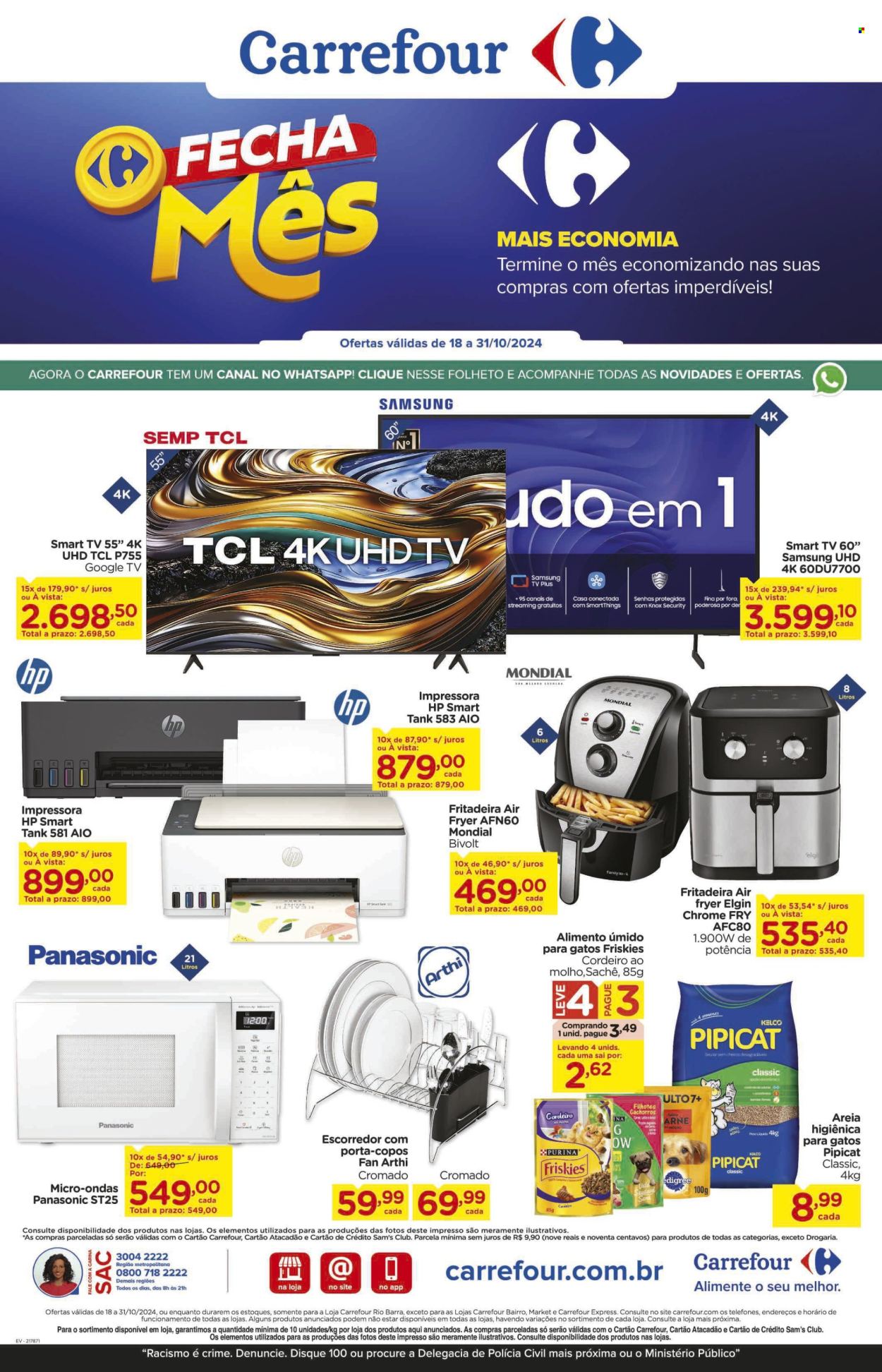 Folheto Carrefour Hiper - 18/10/2024 - 31/10/2024. Página 4