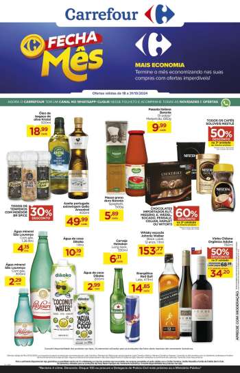 Folheto Carrefour Hiper - 18/10/2024 - 31/10/2024.