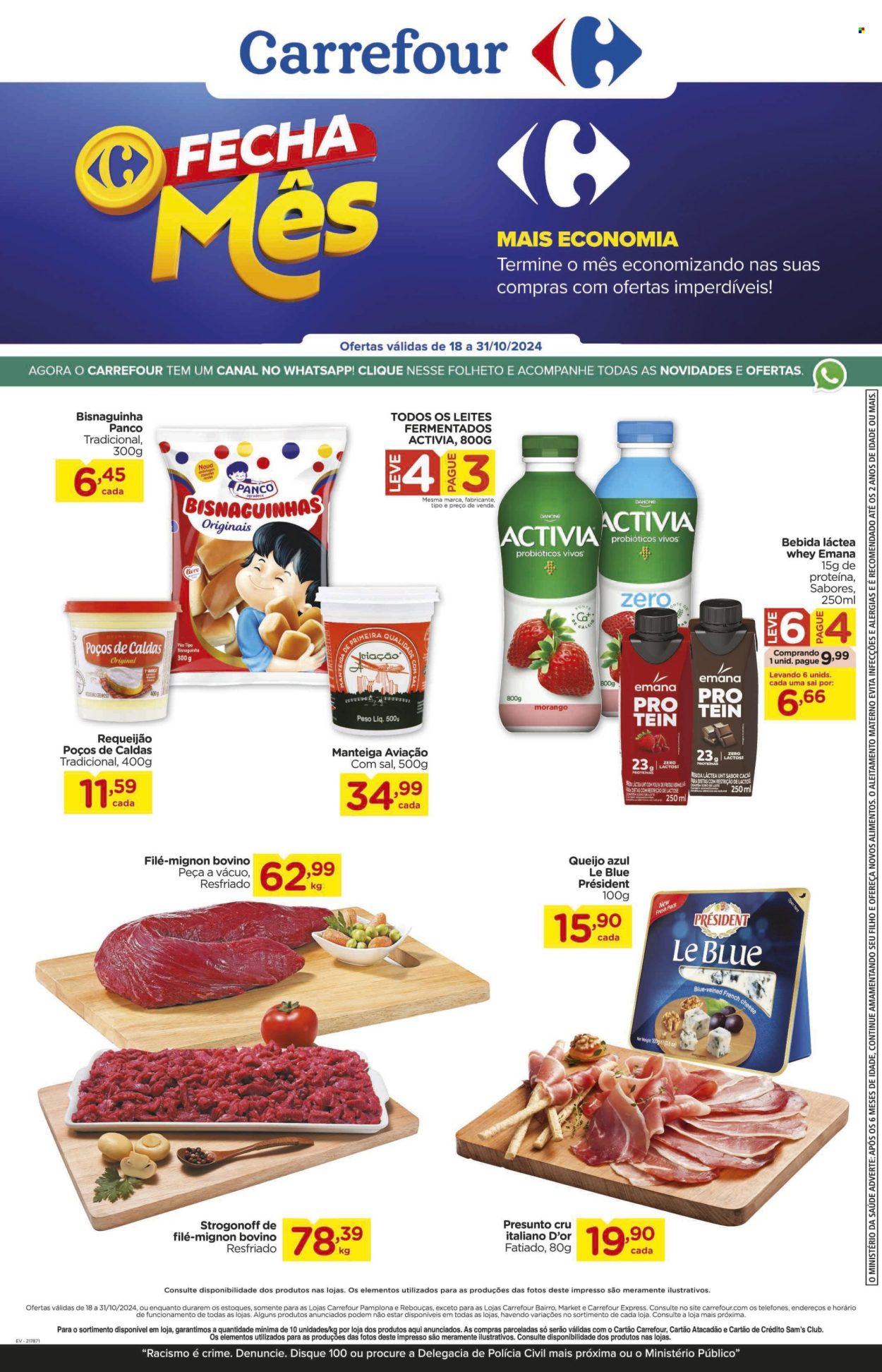 Folheto Carrefour Hiper - 18/10/2024 - 31/10/2024. Página 2