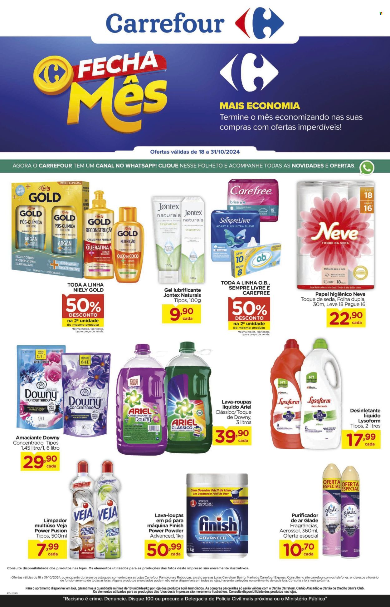Folheto Carrefour Hiper - 18/10/2024 - 31/10/2024. Página 3