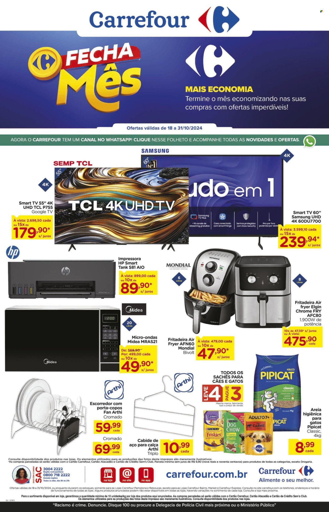 Folheto Carrefour Hiper - 18/10/2024 - 31/10/2024. Página 4