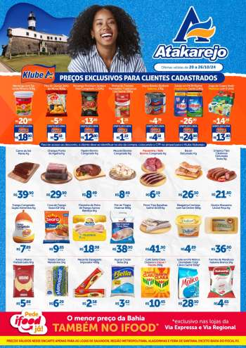 Folheto Atakadão Atakarejo - 20/10/2024 - 26/10/2024.