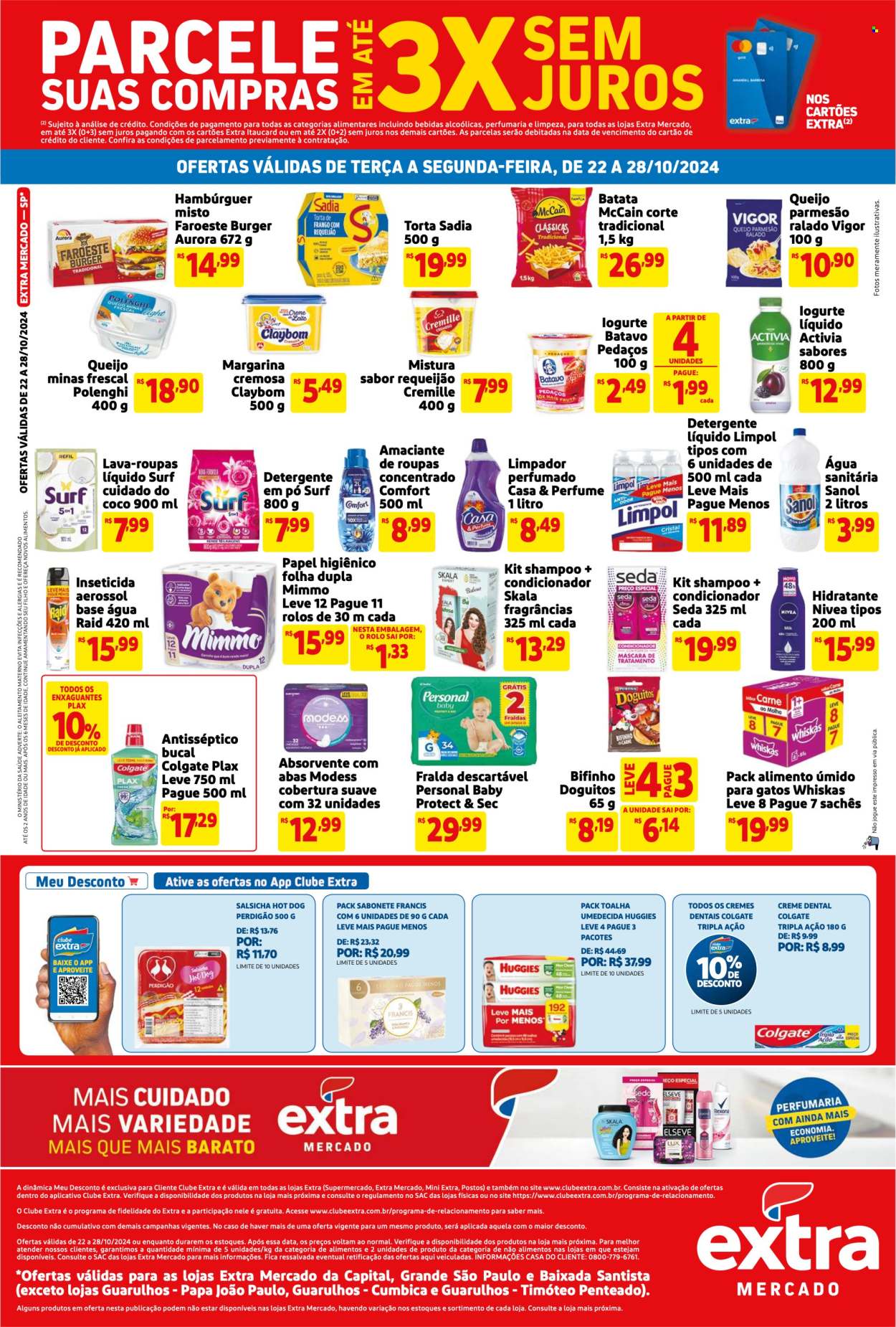 Folheto Mercado Extra - 22/10/2024 - 28/10/2024. Página 2