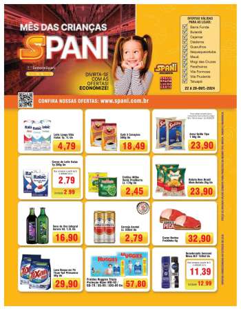 Folheto Spani Atacadista - 22/10/2024 - 28/10/2024.