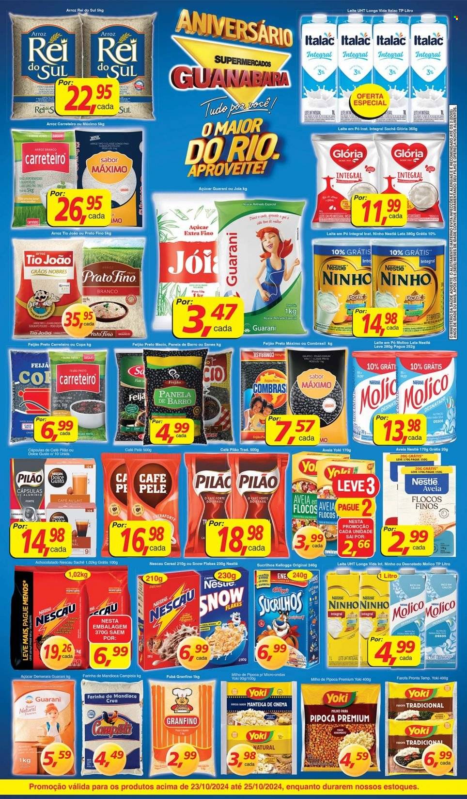 Folheto Supermercados Guanabara - 23/10/2024 - 25/10/2024. Página 2