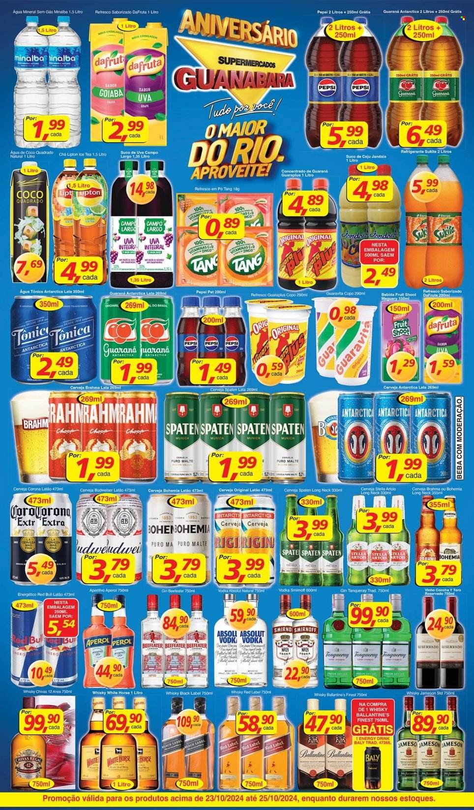 Folheto Supermercados Guanabara - 23/10/2024 - 25/10/2024. Página 7