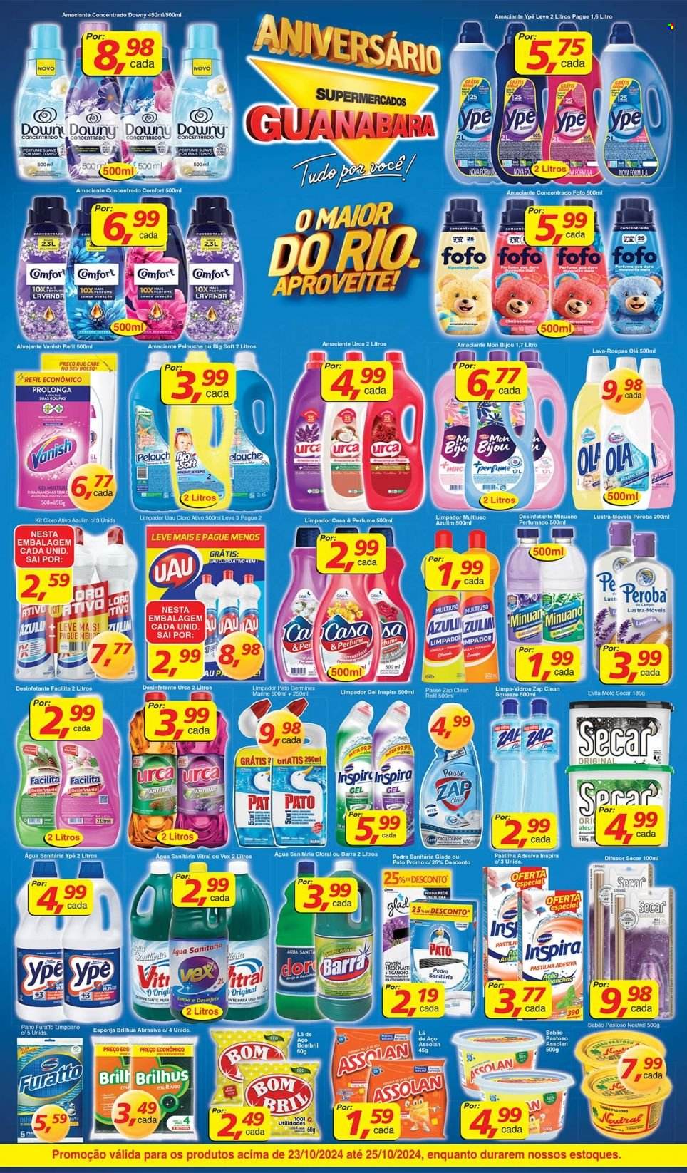 Folheto Supermercados Guanabara - 23/10/2024 - 25/10/2024. Página 11