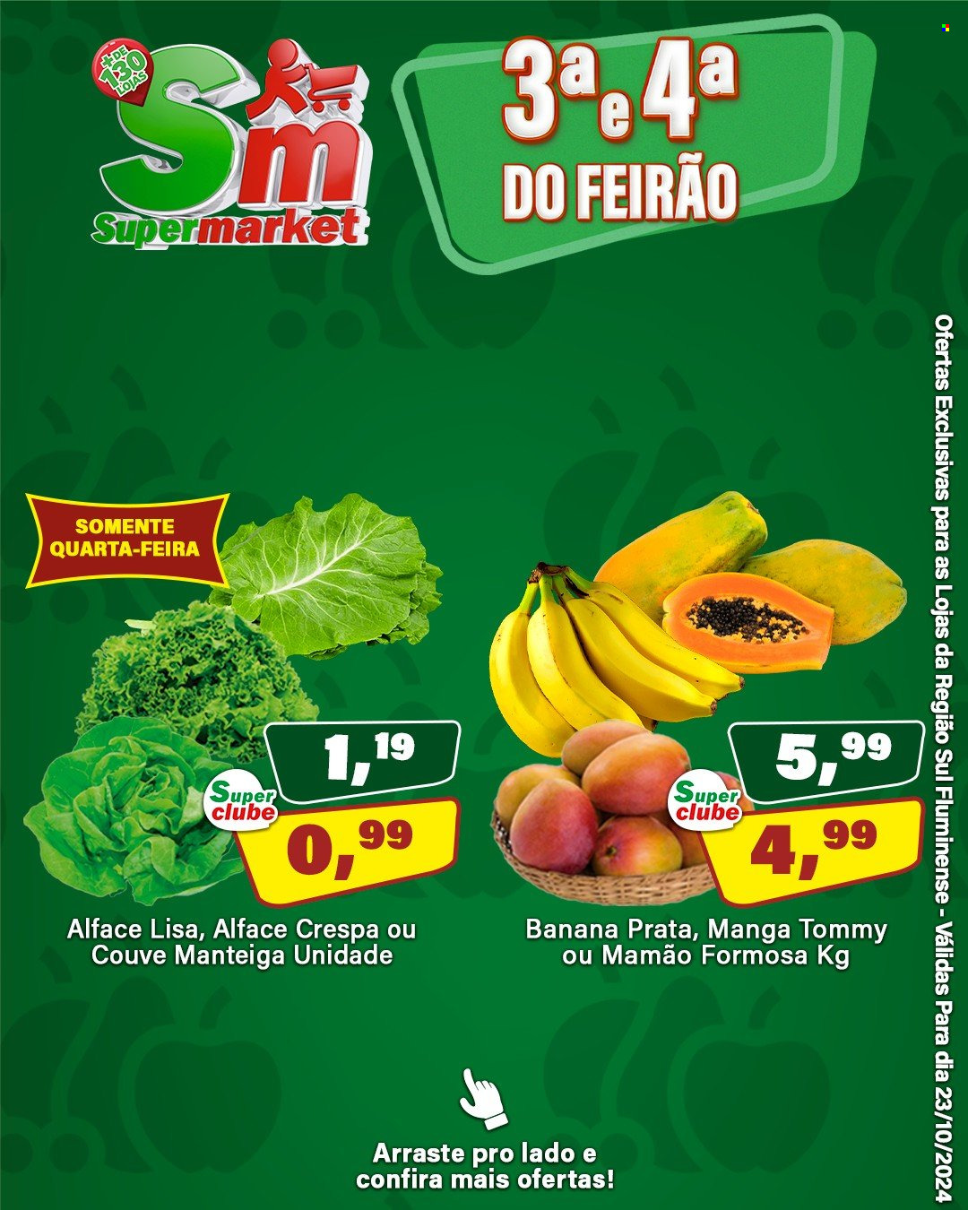 Folheto Rede Supermarket - 23/10/2024 - 23/10/2024. Página 1