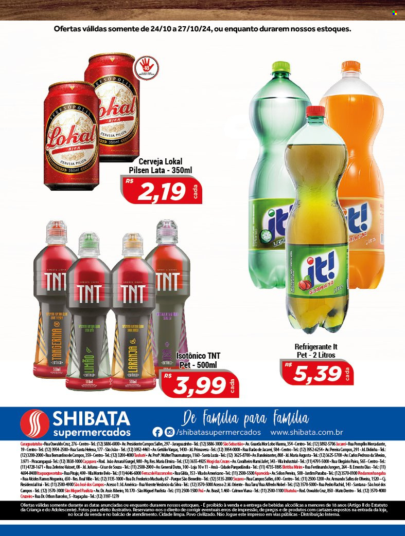 Folheto Shibata Supermercados - 24/10/2024 - 27/10/2024. Página 2