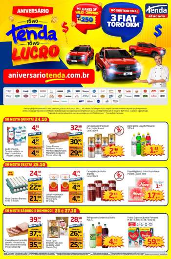 Folheto Tenda Atacado - 24/10/2024 - 27/10/2024.