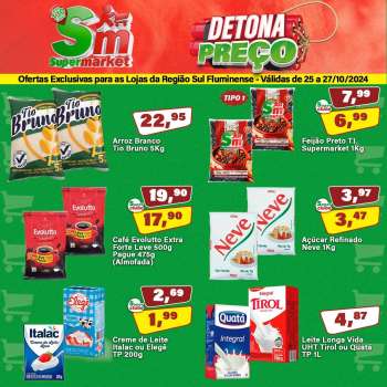 Folheto Rede Supermarket - 25/10/2024 - 27/10/2024.