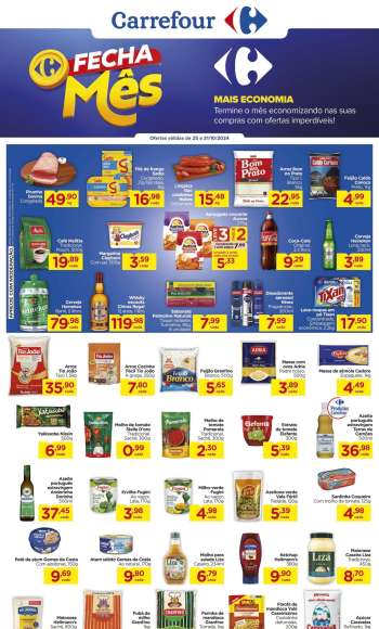 Folheto Carrefour Hiper - 25/10/2024 - 31/10/2024.