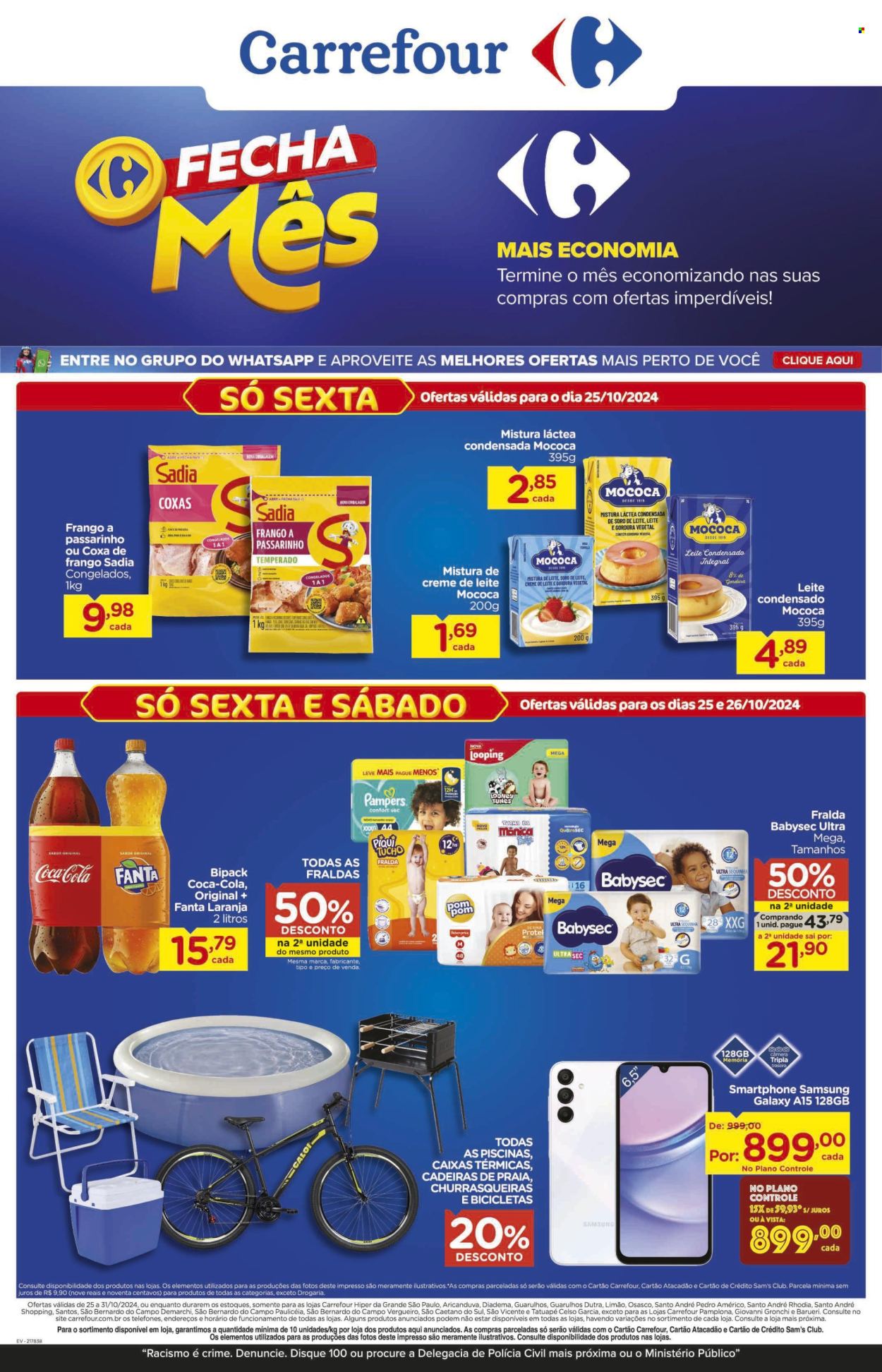 Folheto Carrefour Hiper - 25/10/2024 - 31/10/2024. Página 1